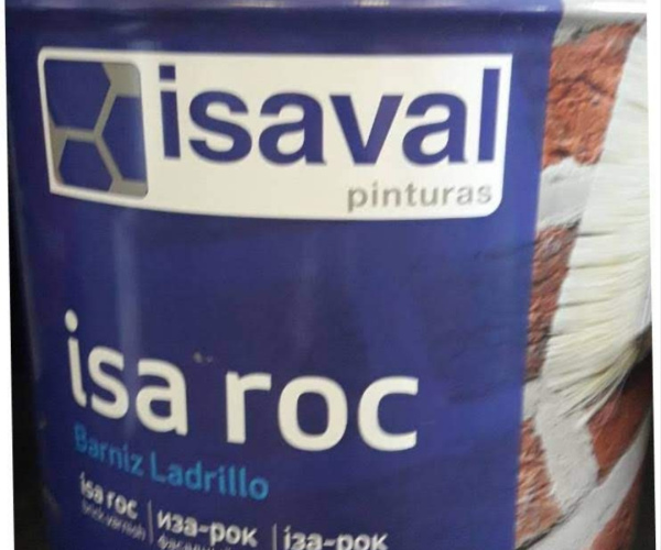 Лак для каменю мокрий ефект Іза-Рок Isa-roc isaval 4л 