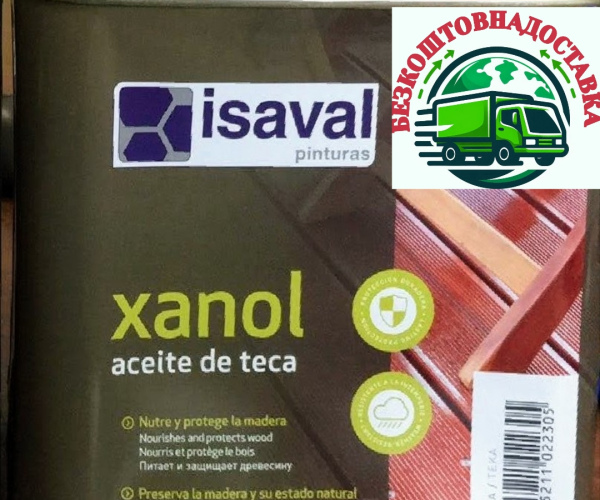 Тікова олія для дерева Xanol Teca Isaval 0.75л