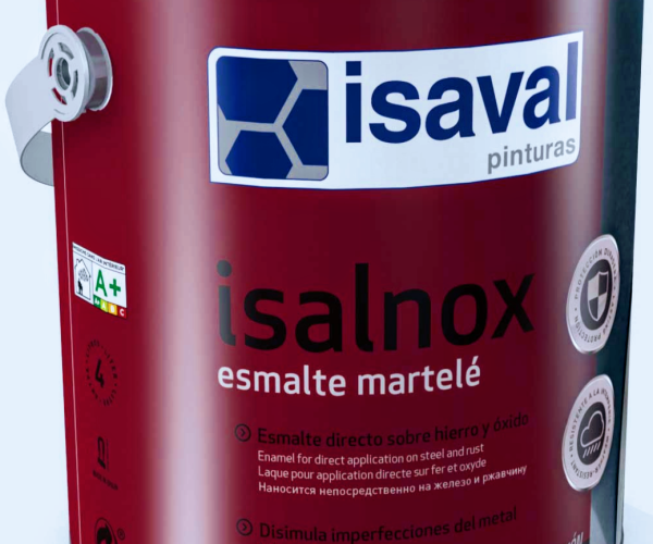 Фарба по металу 3в1 молоткова Мартеле Isaval 0,75л